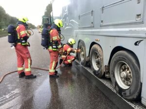 FW-Velbert: Einsatz auf der A535