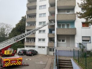 FW-OG: Brand im Stromverteilerkasten – Feuerwehreinsatz im Hochhaus