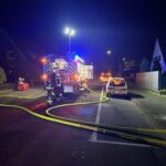 FW-WAF: Gartenlaube in Vollbrand