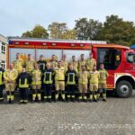 FW Xanten: Erfolgreicher Abschluss der Truppmann Module 1 und 2 der Feuerwehren Alpen, Sonsbeck und Xanten