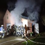 FW-DO: Garagenbrand in Dortmund-Mengede