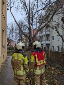 FW Dresden: Sturmtief über Dresden – mehrere Feuerwehreinsätze