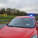 FW-WRN: Verkehrsunfall auf der Bundesautobahn 1 in Fahrtrichtung Köln am Freitagmittag