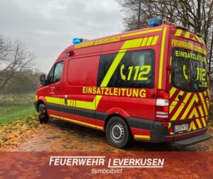 FW-LEV: Feuerwehreinsatz Hitdorfer Jachthafen