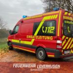 FW-LEV: Wohnungsbrand in Steinbüchel