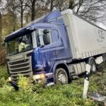 FW Hünxe: Lkw-Unfall auf der Gahlener Straße