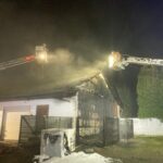 FW Minden: Brand einer Hausfassade