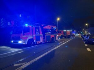 FW-MH: Brand im Waschkeller