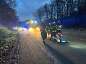 FW-EN: Ölspur führt durch Stadtgebiet