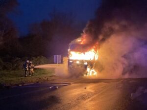 FW-DO: LKW-Brand auf B236-Abfahrt