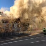 LRA-Ravensburg: Großbrand in der Innenstadt von Weingarten