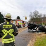 FW Bocholt: Feuerwehr Bocholt befreit Fahrer nach Verkehrsunfall auf der Werther Straße