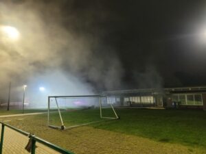 FW-OB: Kellerbrand im Vereinsheim