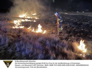 FW-M: Flächenbrand auf Panzerwiese (Hasenbergl)