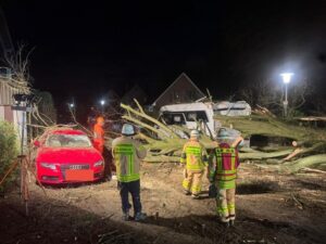 FW-GLA: Zahlreiche Sturmeinsätze in Gladbeck