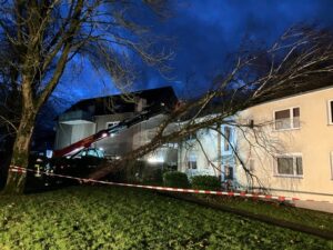 FW-MH: Sturmtief sorgt für Feuerwehreinsätze