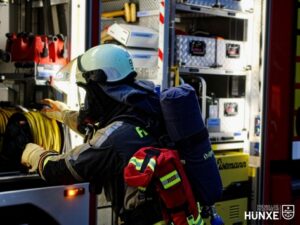 FW Hünxe: Ausgelöster Rauchmelder sorgte für Feuerwehreinsatz