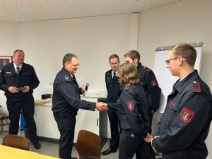 FW-WRN: Jahreshauptversammlung des Löschzuges Mitte der Freiwilligen Feuerwehr Werne