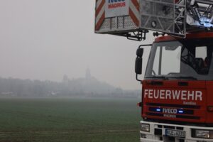 FW-KLE: Gebäudebrand an landwirtschaftlichem Betrieb