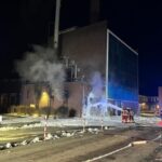 FW Düren: Brand im Kesselhaus