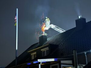 FW-KLE: Kaminbrand in Düffelward