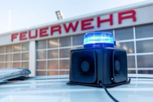 Feuerwehr MTK: Erster hessischer Warntag mit Lautsprecherdurchsagen in Hattersheim